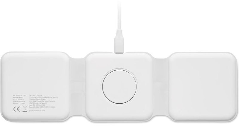 Station de charge pliable: Emplacement du logo – face 1 du produit