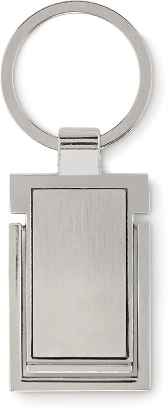 Porte-clés support de téléphone Seinajoki: Emplacement du logo — Étiquette: Face avant