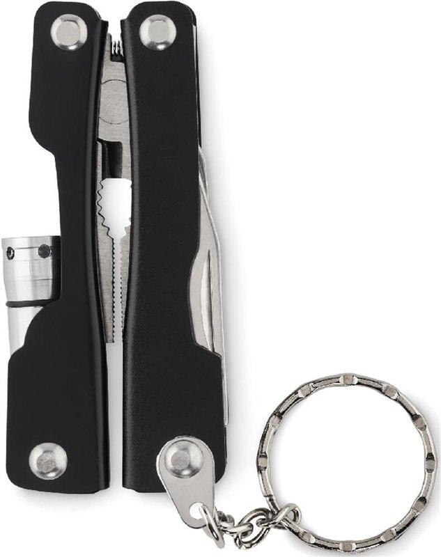 Couteau multifonction pliant: Emplacement du logo — Face 2 du produit: Côté droit