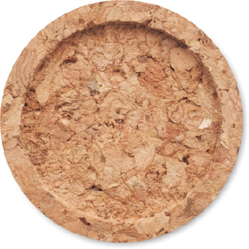 Bouchon de bouteille en liège: Gravure laser — Dessus du produit