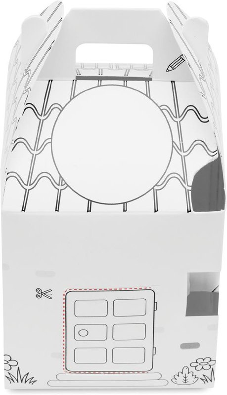 Kit de culture en forme de maison: Emplacement du logo – boîte