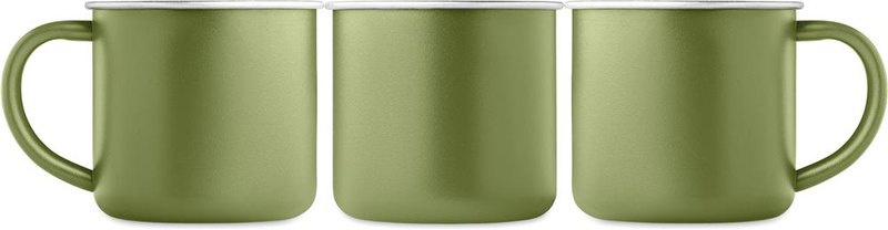 Mug en acier inoxydable recyclé: Sérigraphie circulaire – autour du produit