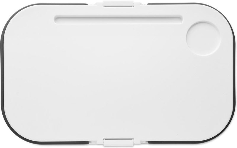 Panier de pique-nique pliable: Emplacement du logo — Table — Dessus