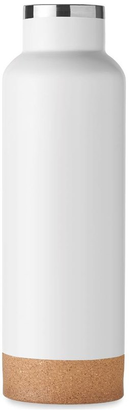 Bouteille à double paroi de 500 ml: Emplacement du logo – face arrière du produit