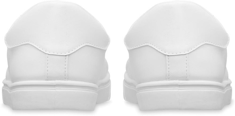 Baskets en PU, pointure 47: Emplacement du logo — Arrière du produit, à gauche