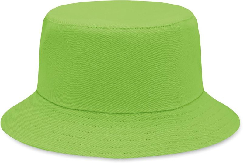 Bob en coton brossé, 260 g/m²: Emplacement du logo – face arrière du produit