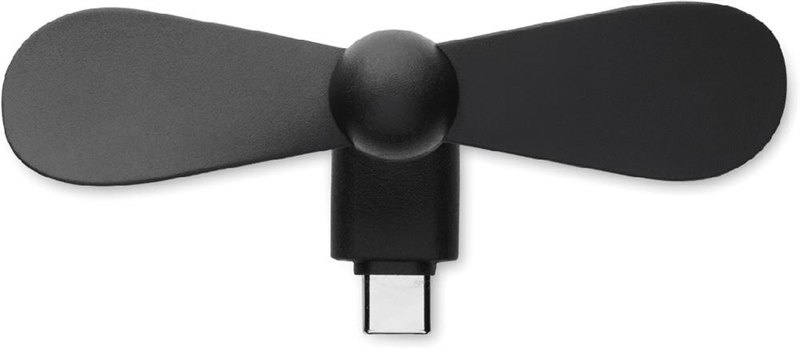 Ventilateur portable USB-C: Emplacement du logo — Aile 2