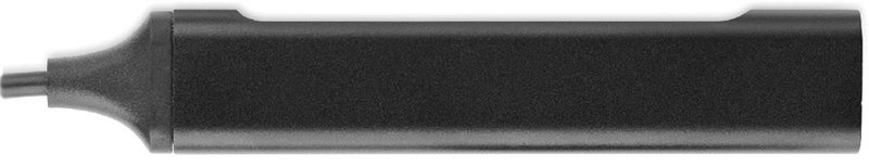 Hub USB à 4 ports avec câble de 19 cm: Emplacement du logo – face 1 du produit