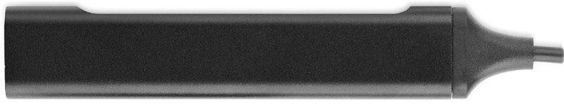 Hub USB à 4 ports avec câble de 19 cm: Emplacement du logo – face 2 du produit