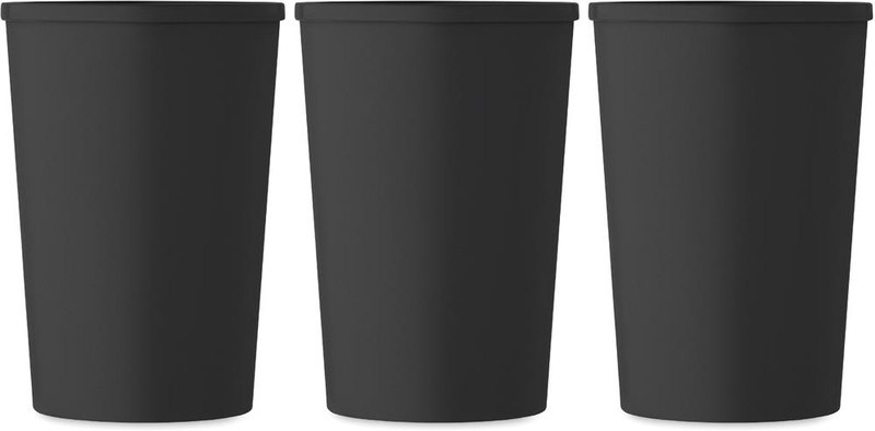 Gobelet à double paroi en PLA de 350 ml: Sérigraphie circulaire – autour du produit