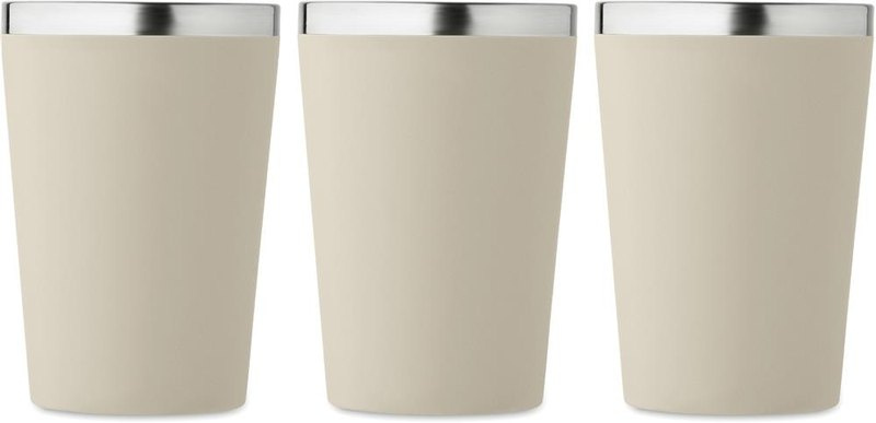 Gobelet à double paroi de 350 ml: Sérigraphie circulaire – autour du produit