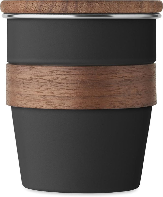 Gobelet à simple paroi de 350 ml: Emplacement du logo — Mug: Partie avant haute du produit