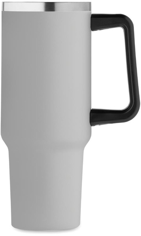 Gobelet à double paroi de 1200 ml: Emplacement du logo — lecture pour droitier