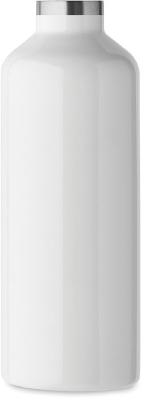 Bouteille à double paroi de 500 ml: Emplacement du logo – face avant du produit