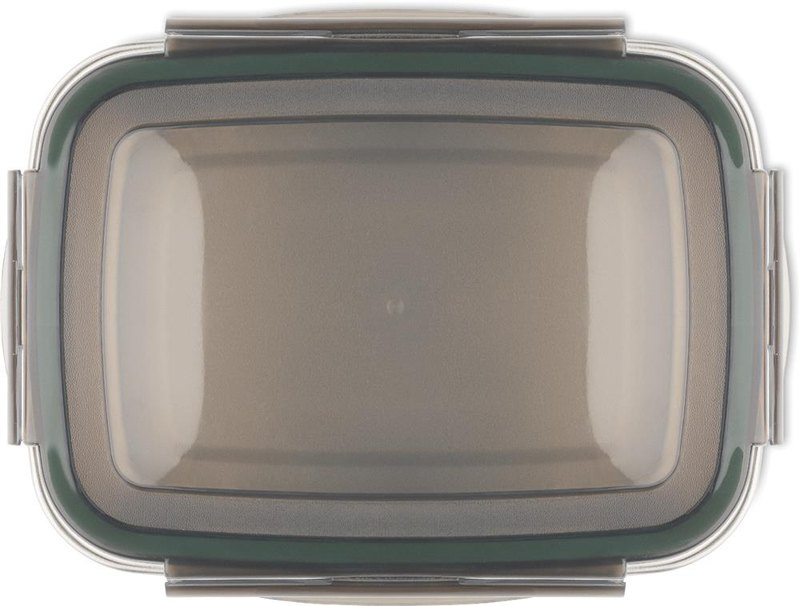 Boîte repas de 850 ml: Emplacement du logo – couvercle