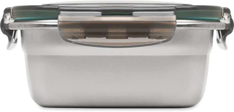 Boîte repas de 850 ml: Emplacement du logo — Face 3 du produit