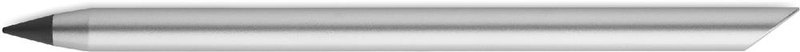 Stylo sans encre longue durée: Emplacement du logo — corps du stylo, lecture pour droitier