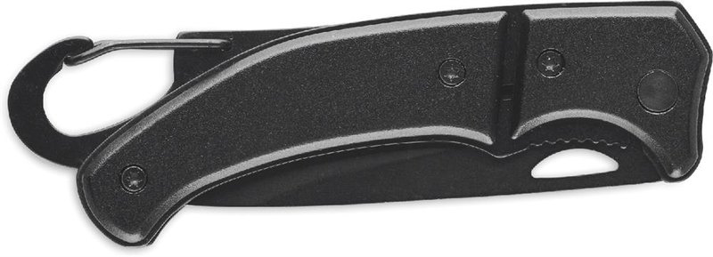 Couteau pliant en aluminium: Emplacement du logo – face 2 du produit