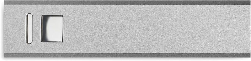 Batterie externe de 2600 mAh: Emplacement du logo – dessus du produit
