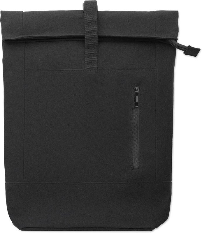 Plecak rolltop na laptop 15″: Położenie logo — przód produktu