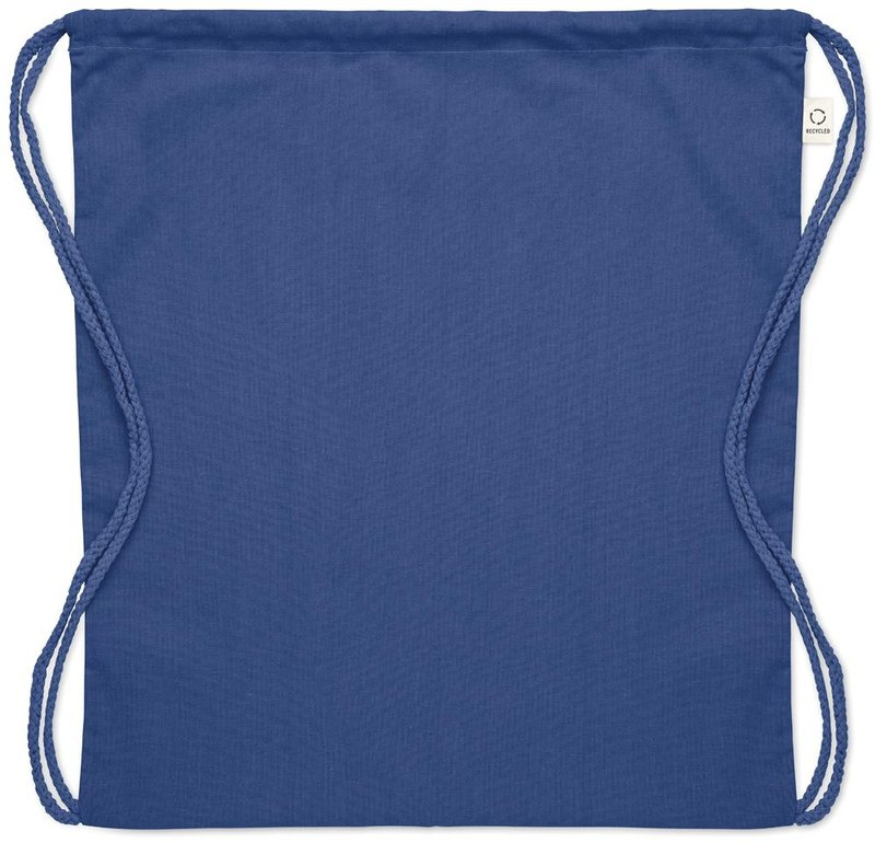 Sac à cordons recyclé, 140 g/m²: Impression par transfert numérique — Avant du produit