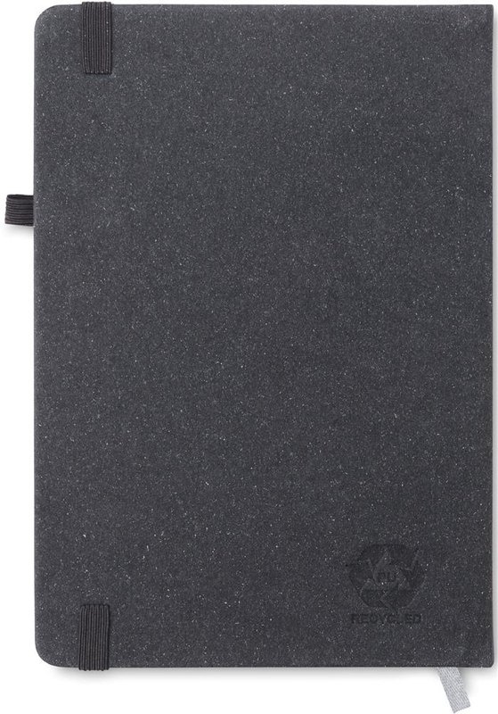 DIN A5 Notizbuch PU: Logoposition – Rückseite des Produkts