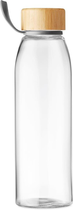 Gourde en verre de 500 ml: Emplacement du logo – face arrière du produit
