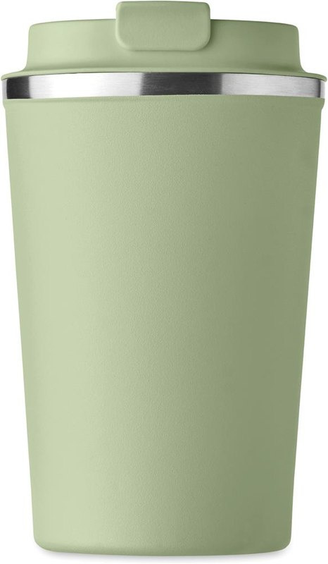 Gobelet Brace à double paroi de 350 ml: Emplacement du logo – partie supérieure de la face avant du produit