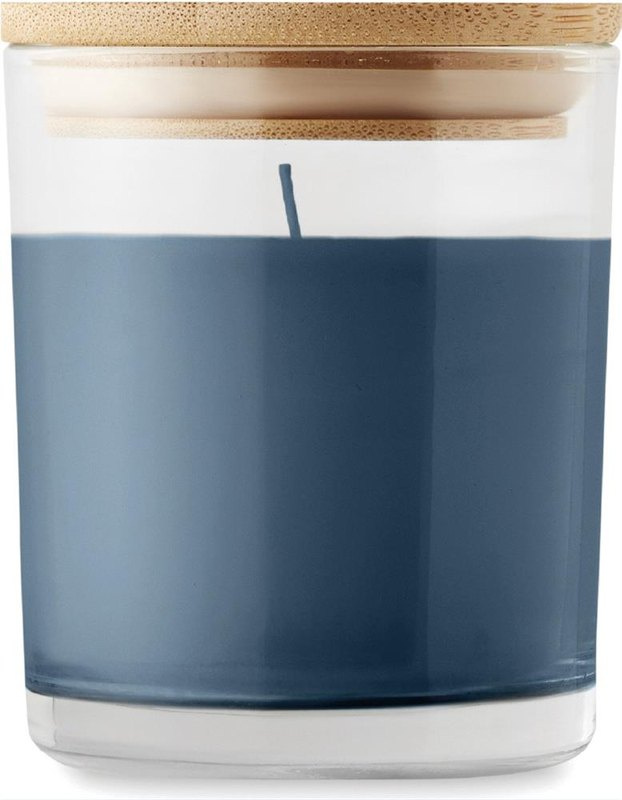 Bougie parfumée à la vanille: Emplacement du logo – face 2 du produit