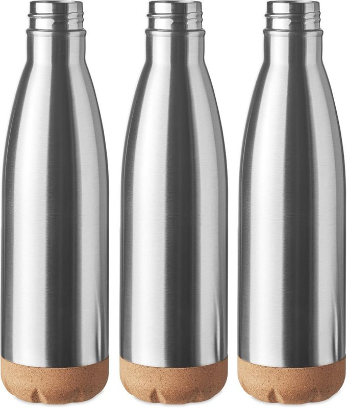 Gourde à double paroi 500 ml: Impression à 360° autour du produit