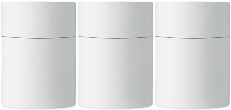 Bougie parfumée à la vanille: Sérigraphie circulaire – autour du produit