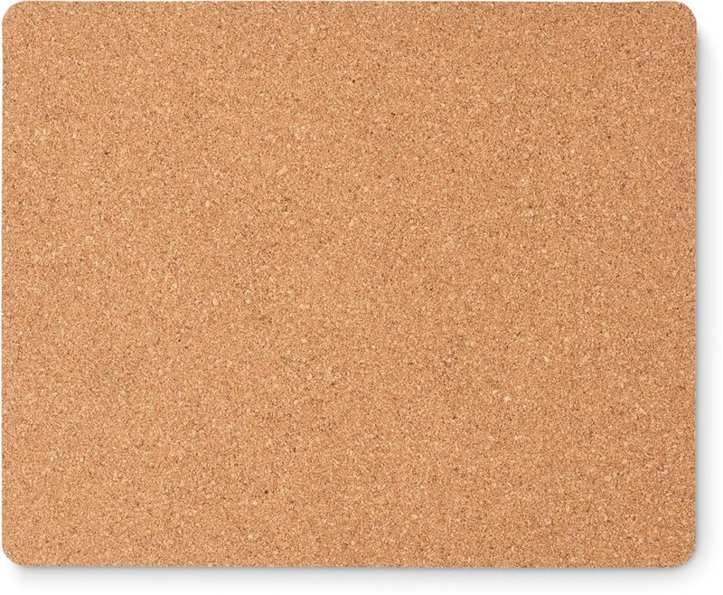 Tapis de souris en liège: Sérigraphie — Face 1 du produit