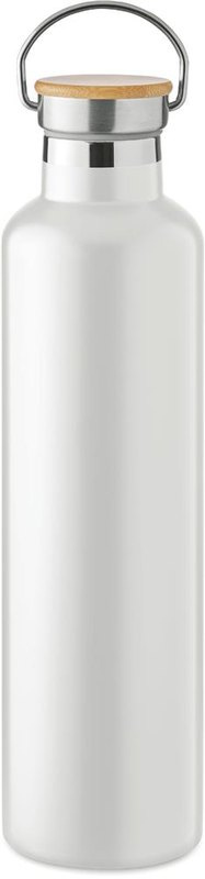 Bouteille à double paroi 1 l: Emplacement du logo – face avant du produit