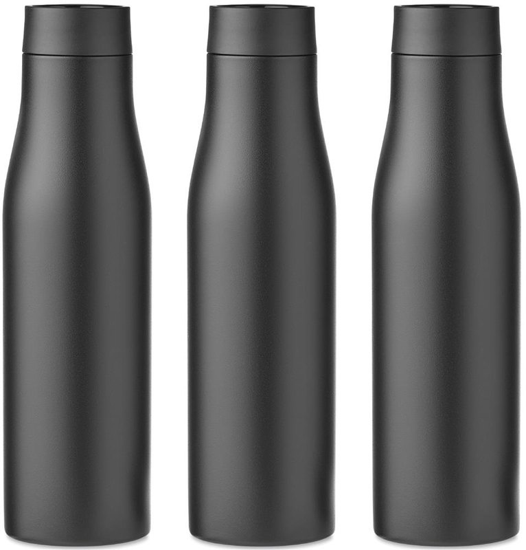 Bouteille à double paroi 600 ml: Impression à 360° autour du produit