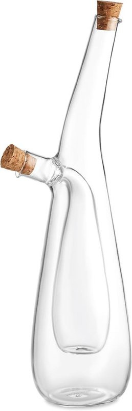 Huilier-vinaigrier en verre borosilicaté: Emplacement du logo – face 1 du produit