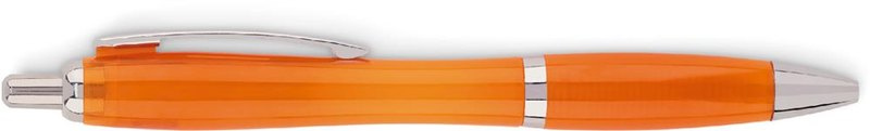 Stylo à bille en RPET: Impression numérique — Corps du stylo : pour gauchers