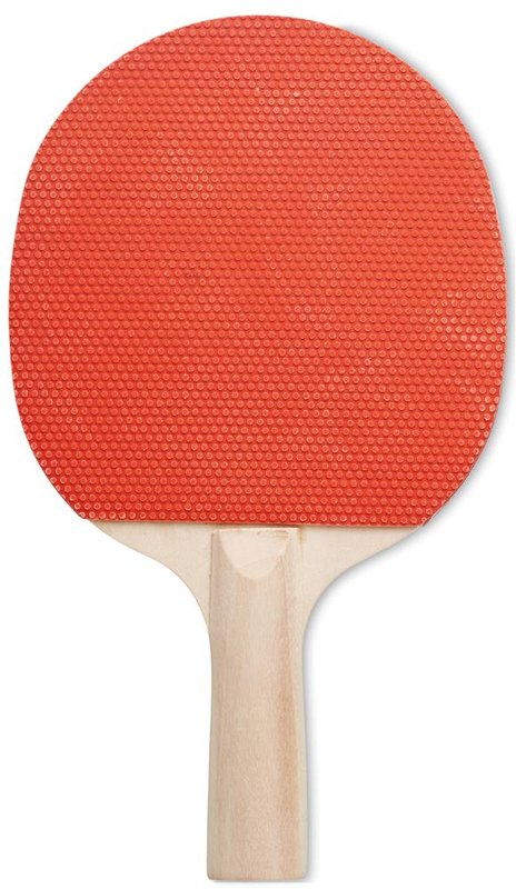 Set de tennis de table: Emplacement du logo — Raquette 1 — Face 1