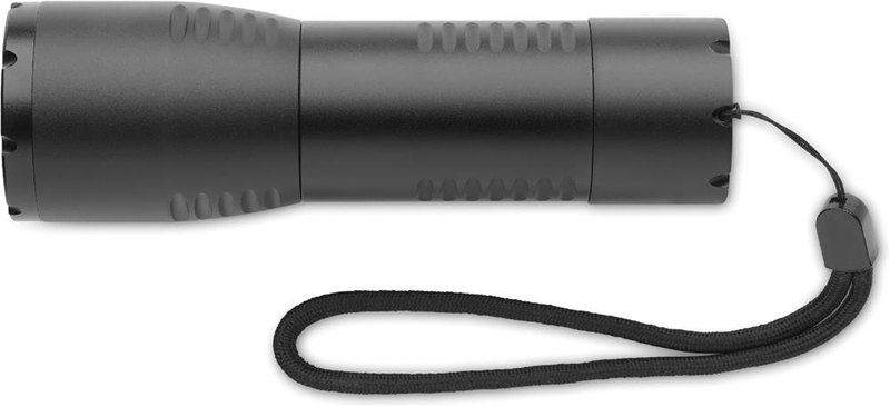 Petite lampe torche LED en aluminium: Emplacement du logo — Face 3 du produit