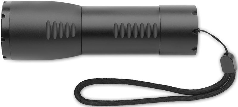 Petite lampe torche LED en aluminium: Emplacement du logo — Face 4 du produit