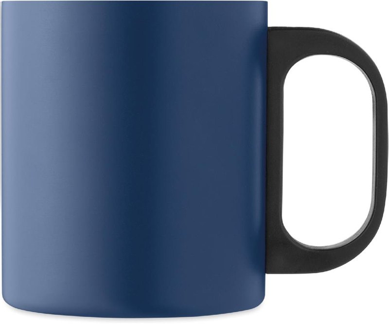 Mug à double paroi de 300 ml: Emplacement du logo — lecture pour droitier