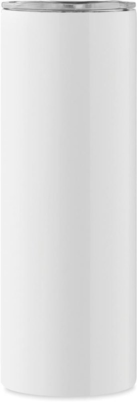 Gobelet à double paroi pour sublimation 590 ml: Emplacement du logo – face avant du produit