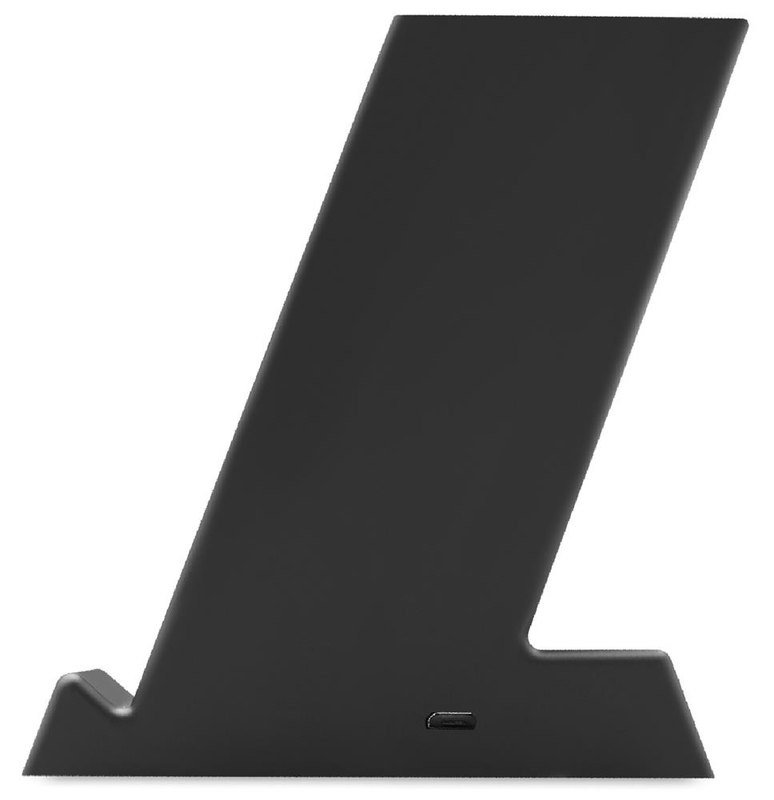 Chargeur sans fil en ABS 15 W: Emplacement du logo – côté droit du produit