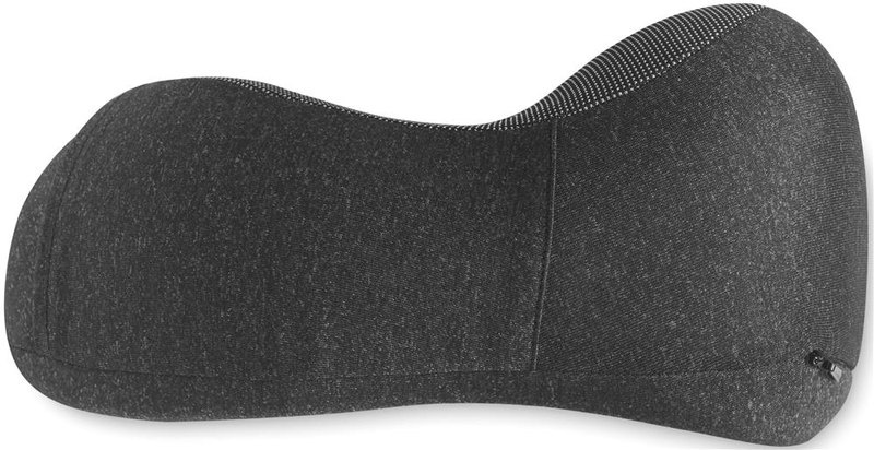 Coussin de voyage en RPET: Emplacement du logo — Coussin — Poche