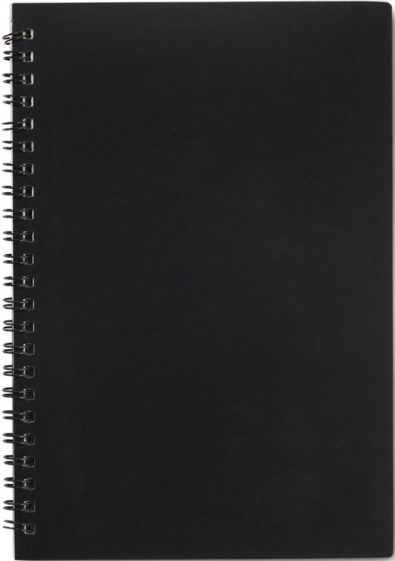 Carnet A5 effaçable: Emplacement du logo – face avant du produit
