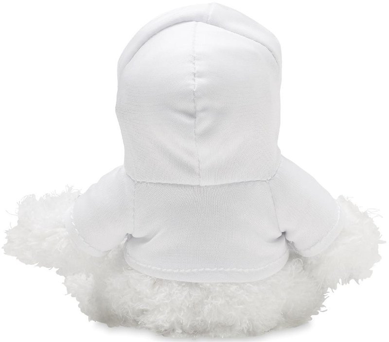 Peluche vache: Emplacement du logo – face arrière du produit