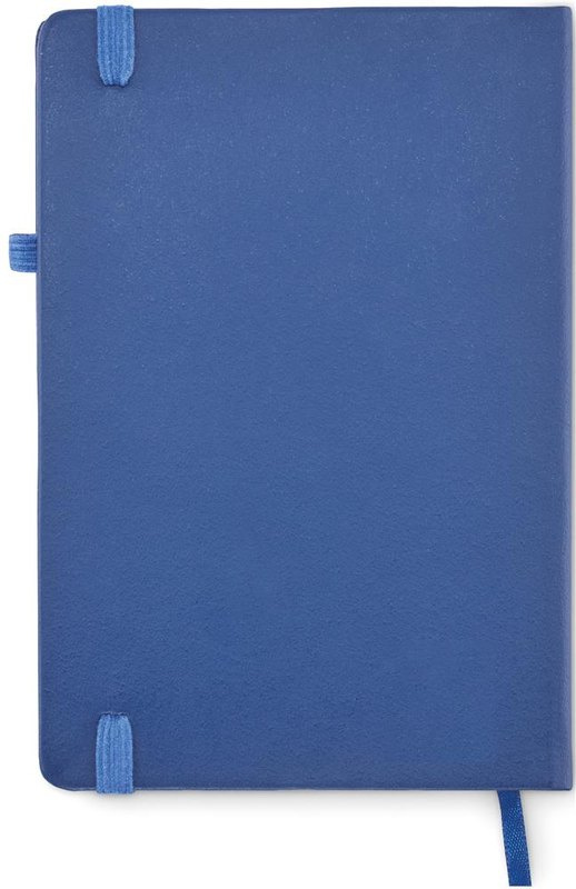 Carnet A5 en cuir recyclé: Emplacement du logo – face arrière du produit