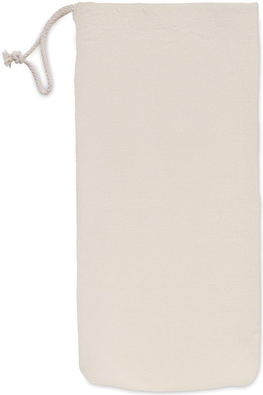 Jeu de raquettes de plage en palissandre: Emplacement du logo – pochette