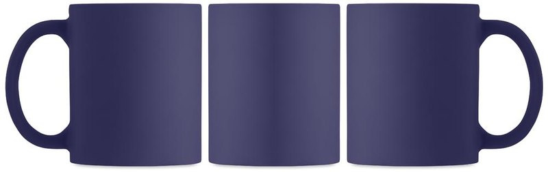 Mug coloré mat 300 ml: Sérigraphie circulaire – autour du produit