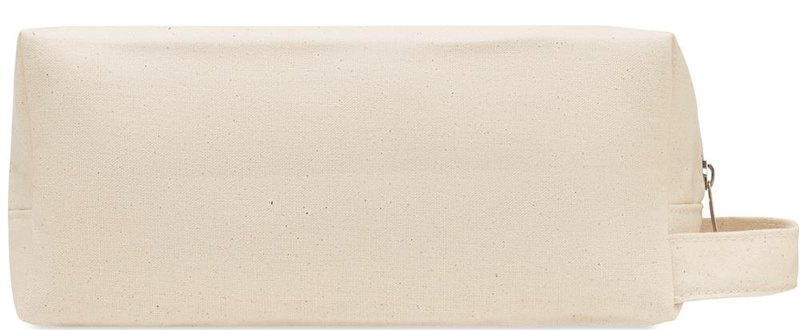 Kosmetyczka z płótna 220 g/m²: Logo position – side 1 of the product