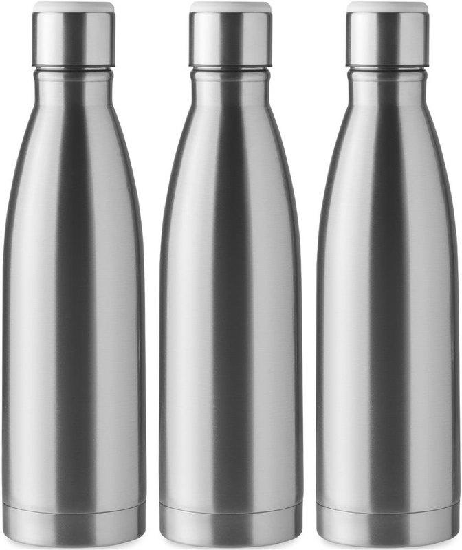 Gourde à double paroi 500 ml: Impression à 360° autour du produit